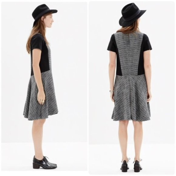 Madewell Texture Tribune Dress - Picture 2 of 9